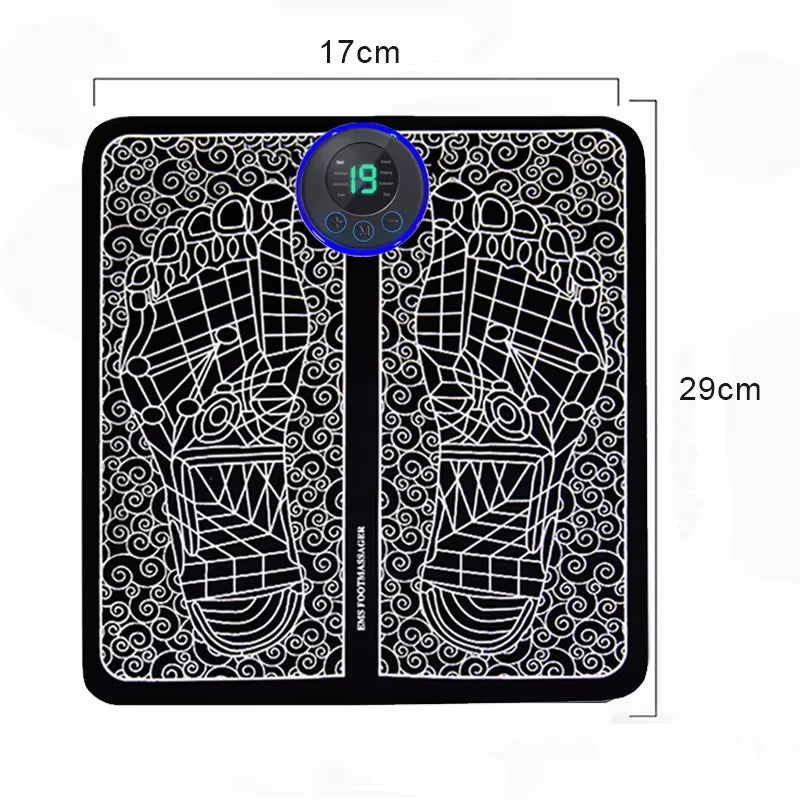Electric Foot Massage Therapy Pad – Relaxation Mat for Soothing Foot Relief & Daily Comfort