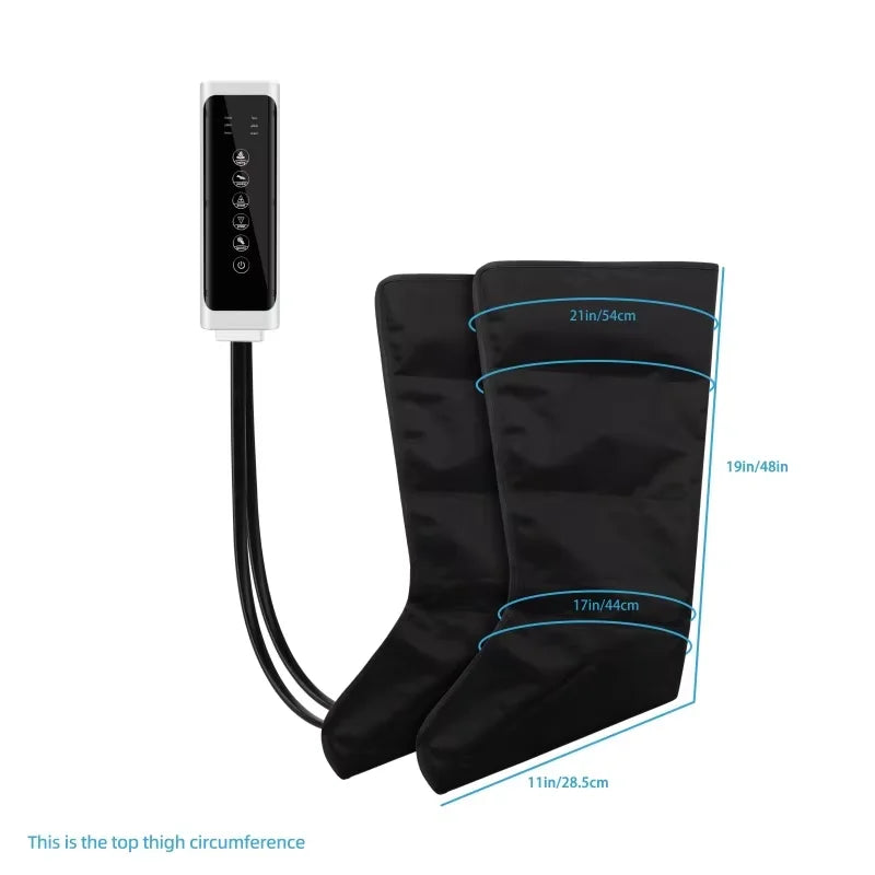 Pneumatic Leg Compression Massager – Air Compression Boots for Circulation Support & Muscle Recovery