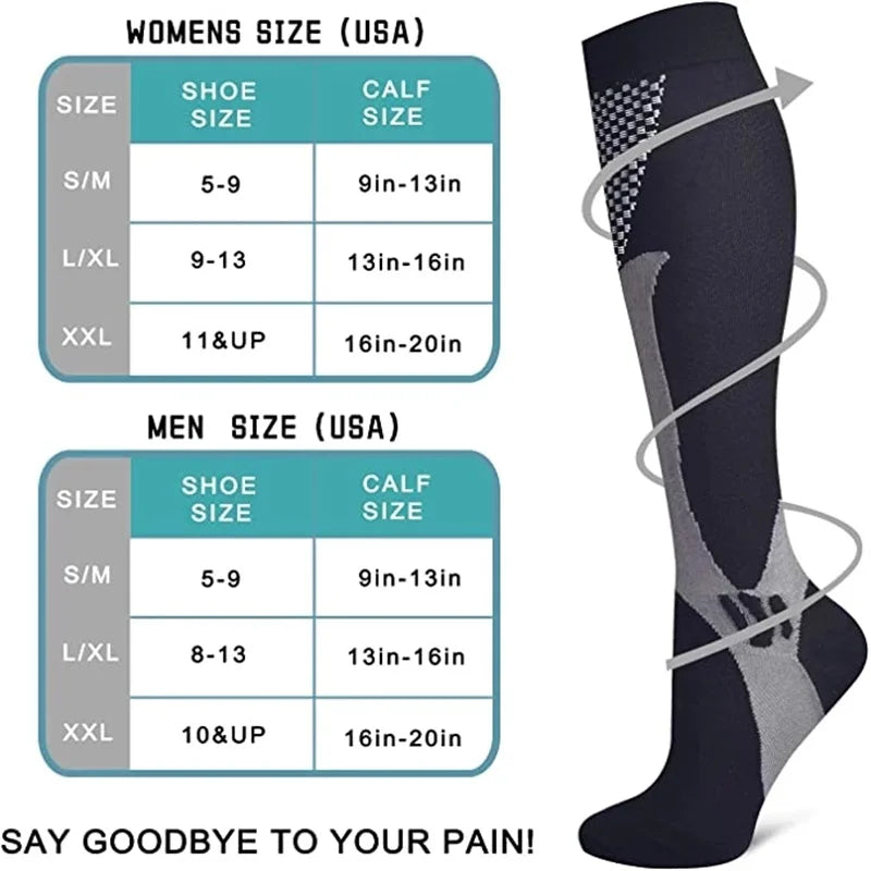 Medical Compression Socks – Graduated Circulatory Support for Daily Comfort & Leg Relief