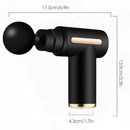 Deep Tissue Percussion Massage Gun (30-Speed Levels, Low Noise, Full-Body Muscle Recovery Device)