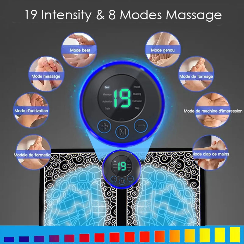 Electric Foot Massage Therapy Pad – Relaxation Mat for Soothing Foot Relief & Daily Comfort