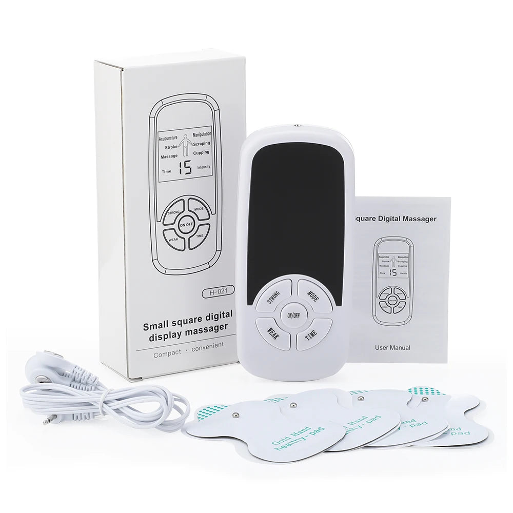 EMS Neck & Cervical Pain Relief Device – Smart Pulse Massager for Neck Relaxation & Tension Support