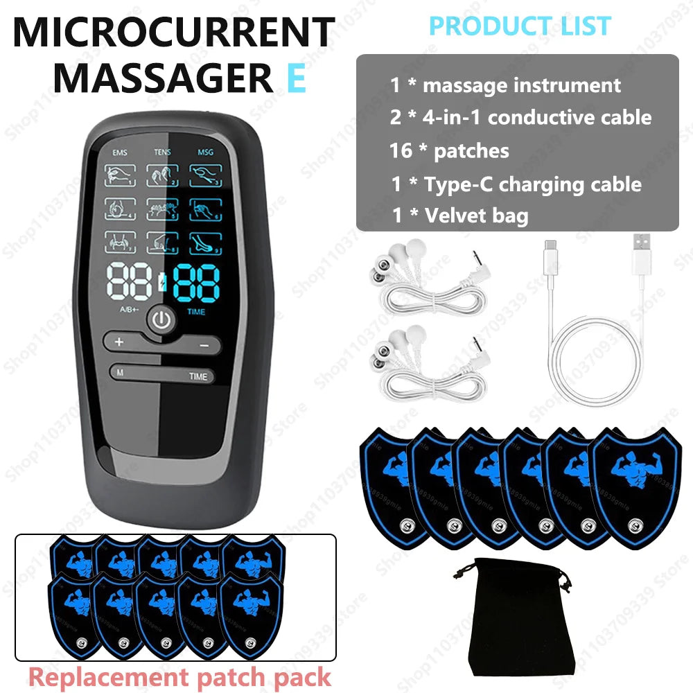 Digital Physiotherapy Muscle Stimulator (EMS) – Muscle Recovery & Rehabilitation Device with Adjustable Modes