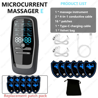 Digital Physiotherapy Muscle Stimulator (EMS) – Muscle Recovery & Rehabilitation Device with Adjustable Modes