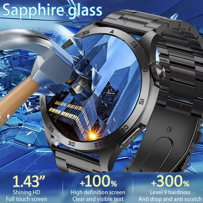 Advanced Health Smartwatch – ECG, Blood Pressure & SpO₂ Monitoring with App Tracking