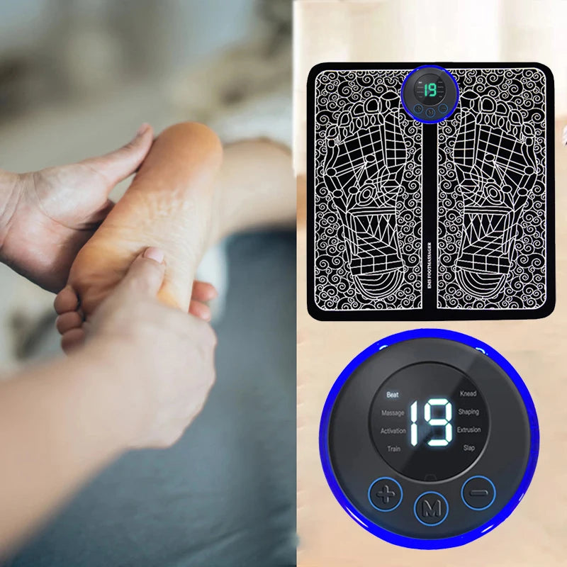 Electric Foot Massage Therapy Pad – Relaxation Mat for Soothing Foot Relief & Daily Comfort