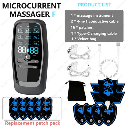 Digital Physiotherapy Muscle Stimulator (EMS) – Muscle Recovery & Rehabilitation Device with Adjustable Modes