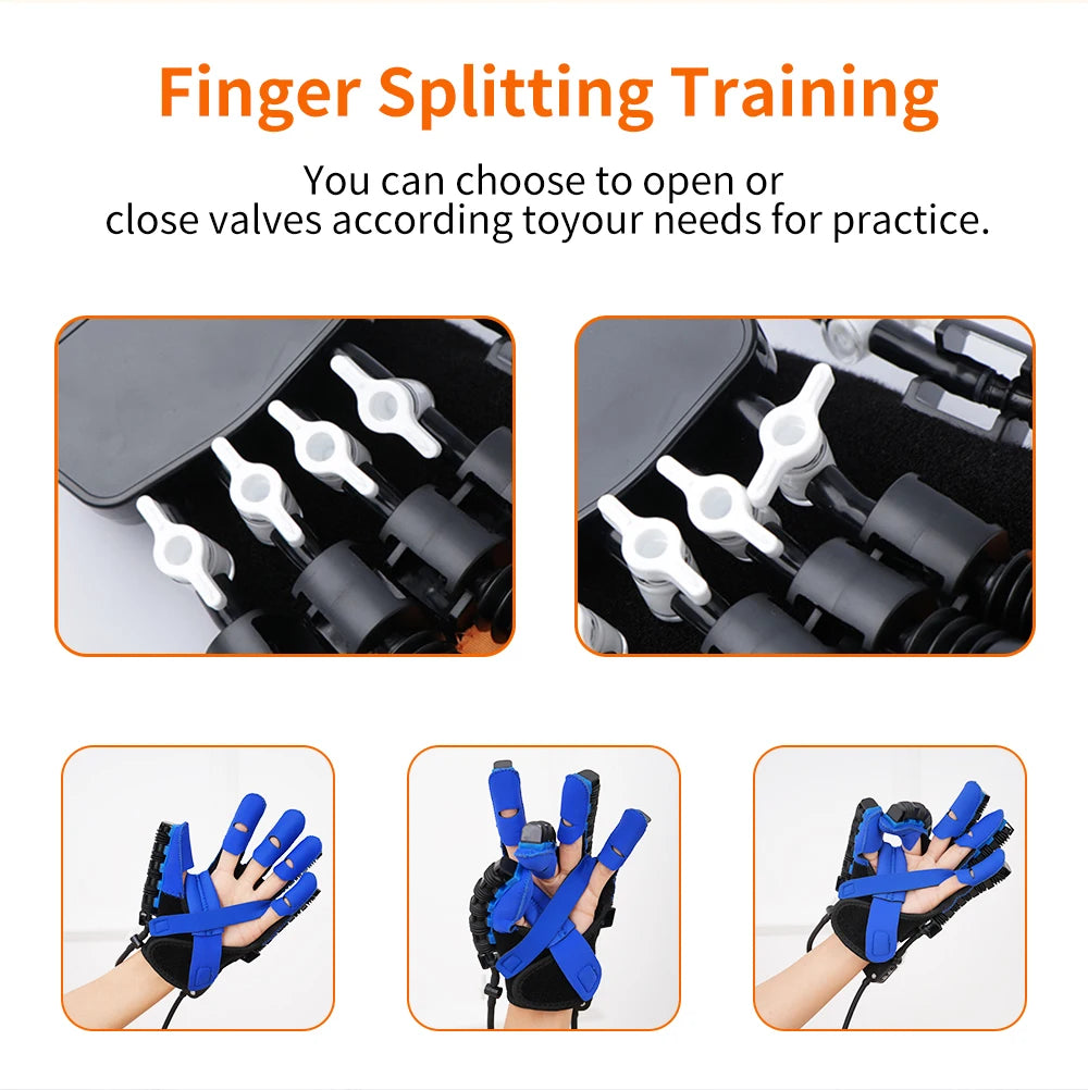 Smart Rehabilitation Robotic Glove – Hand Recovery Device for Stroke Rehab, Mobility & Strength Support