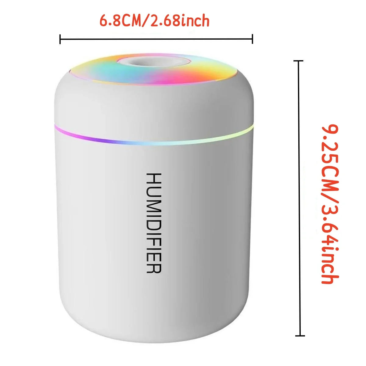 Mini USB Air Humidifier – Portable Mist Humidifier for Car & Home Use