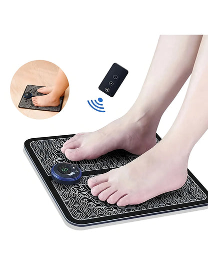 EMS Foot Circulation Massager Pad – Electric Muscle Stimulation Mat for Relaxation & Recovery