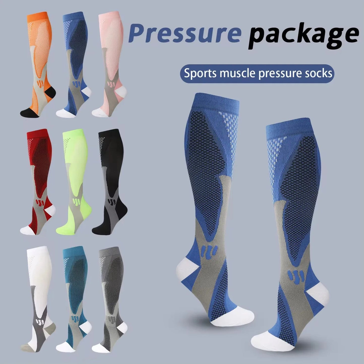 Medical Compression Socks – Graduated Circulatory Support for Daily Comfort & Leg Relief