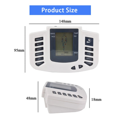 TENS/EMS Therapy Device – Muscle Stimulator for Pain Relief, Recovery & Rehabilitation
