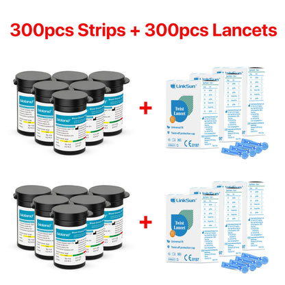 Linksun Blood Glucose Meter Kit (Glucometer + Strips)