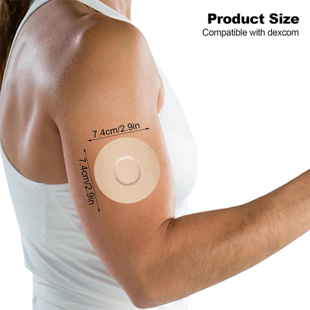 CGM Sensor Protective Covers – Waterproof Adhesive Patches for Continuous Glucose Monitor Security