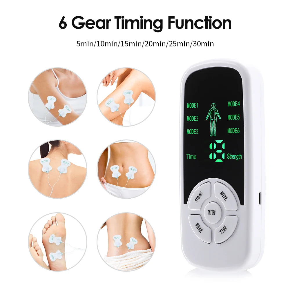 EMS Neck & Cervical Pain Relief Device – Smart Pulse Massager for Neck Relaxation & Tension Support