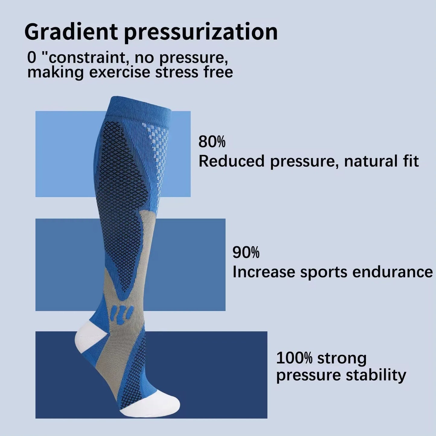 Medical Compression Socks – Graduated Circulatory Support for Daily Comfort & Leg Relief