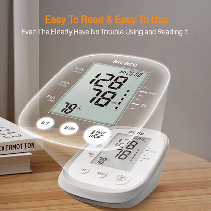 Digital Arm Blood Pressure Monitor – Portable Automatic BP Machine with Easy-Read Display