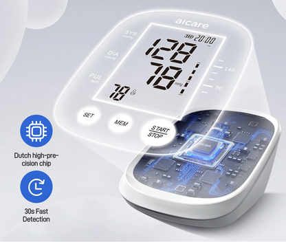 Automatic Upper Arm Blood Pressure Monitor — Fast, Accurate Home Tracking