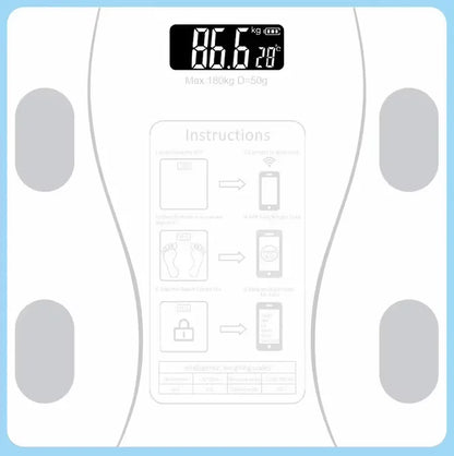 Smart Wireless Body Weight Scale – App Connected Digital Scale for Accurate Weight Tracking