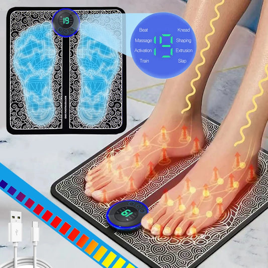 Electric Foot Massage Therapy Pad – Relaxation Mat for Soothing Foot Relief & Daily Comfort