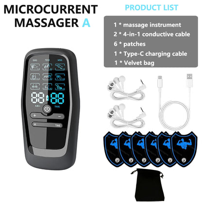 Digital Physiotherapy Muscle Stimulator (EMS) – Muscle Recovery & Rehabilitation Device with Adjustable Modes