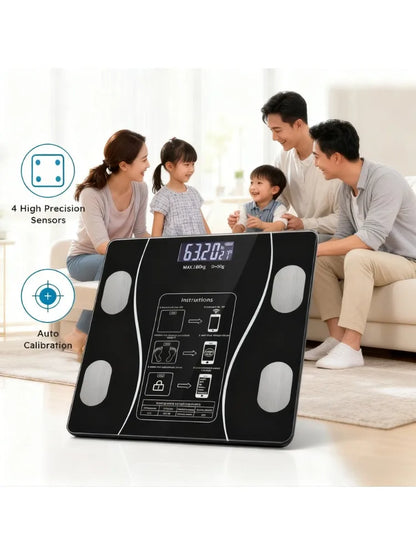 Smart Body Composition Scale – Digital Weight Scale with Body Fat, Muscle & Health Analysis