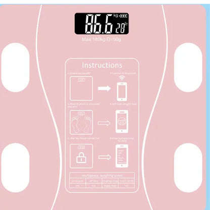 Smart Wireless Body Weight Scale – App Connected Digital Scale for Accurate Weight Tracking