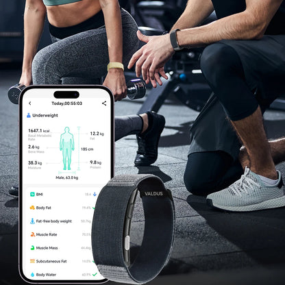 Screenless Smart Health Bracelet – Blood Pressure, ECG Monitoring & SOS Alert with App Tracking