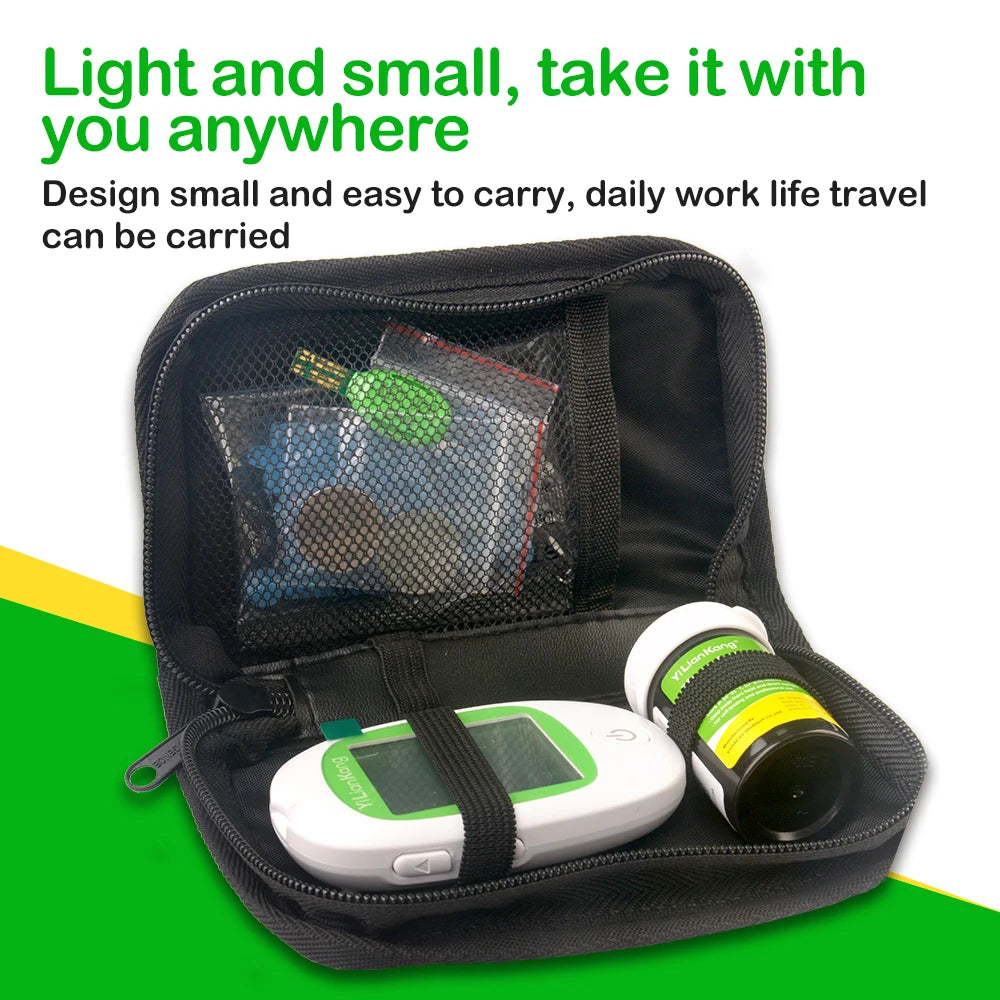 Blood Ketone Monitoring Kit – Accurate Ketone Meter with Test Strips for Home Testing
