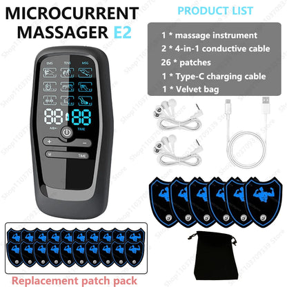 Digital Physiotherapy Muscle Stimulator (EMS) – Muscle Recovery & Rehabilitation Device with Adjustable Modes
