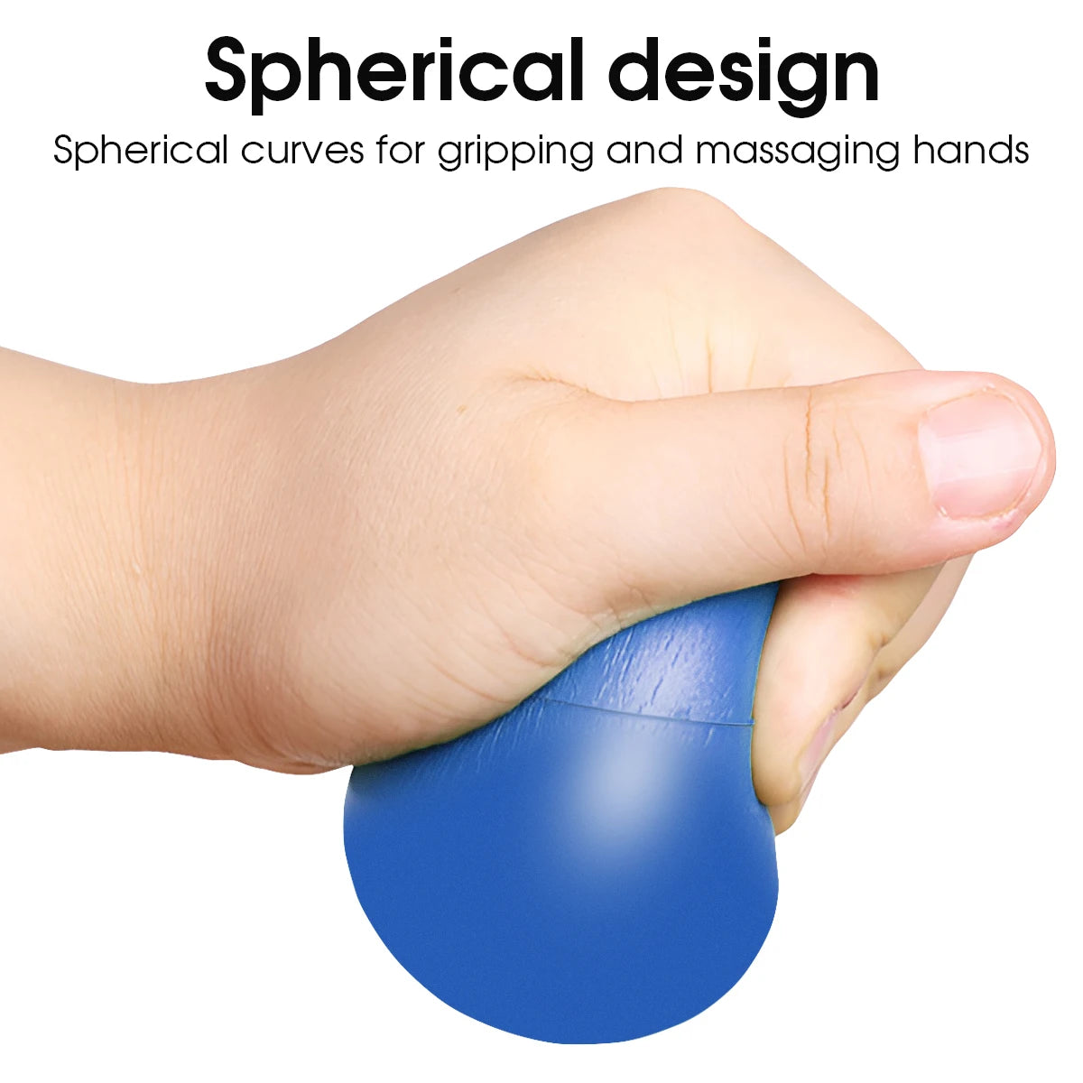 Hand Grip Therapy Ball – Rehabilitation Stress Ball for Strength, Recovery & Daily Relief