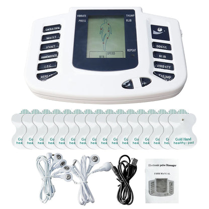 TENS/EMS Therapy Device – Muscle Stimulator for Pain Relief, Recovery & Rehabilitation