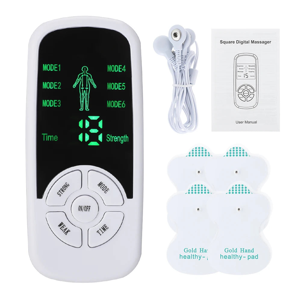 EMS Neck & Cervical Pain Relief Device – Smart Pulse Massager for Neck Relaxation & Tension Support