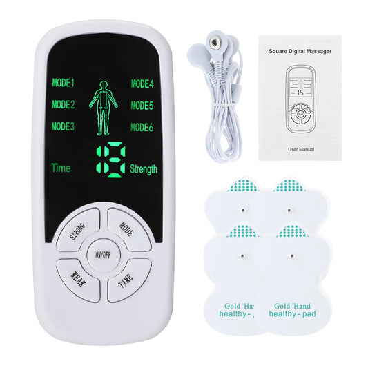 EMS Neck & Cervical Pain Relief Device – Smart Pulse Massager for Neck Relaxation & Tension Support