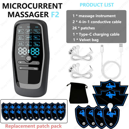 Digital Physiotherapy Muscle Stimulator (EMS) – Muscle Recovery & Rehabilitation Device with Adjustable Modes